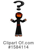 Orange Design Mascot Clipart #1584114 by Leo Blanchette