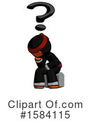 Orange Design Mascot Clipart #1584115 by Leo Blanchette