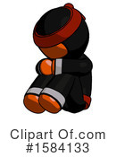 Orange Design Mascot Clipart #1584133 by Leo Blanchette