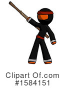 Orange Design Mascot Clipart #1584151 by Leo Blanchette