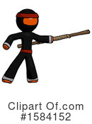 Orange Design Mascot Clipart #1584152 by Leo Blanchette