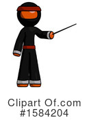Orange Design Mascot Clipart #1584204 by Leo Blanchette