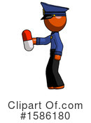 Orange Design Mascot Clipart #1586180 by Leo Blanchette