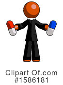 Orange Design Mascot Clipart #1586181 by Leo Blanchette