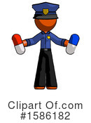 Orange Design Mascot Clipart #1586182 by Leo Blanchette