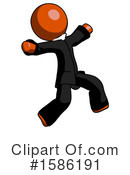 Orange Design Mascot Clipart #1586191 by Leo Blanchette