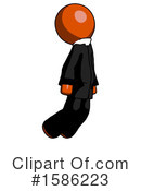 Orange Design Mascot Clipart #1586223 by Leo Blanchette