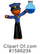 Orange Design Mascot Clipart #1586234 by Leo Blanchette