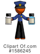 Orange Design Mascot Clipart #1586245 by Leo Blanchette