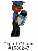 Orange Design Mascot Clipart #1586247 by Leo Blanchette