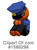 Orange Design Mascot Clipart #1586298 by Leo Blanchette