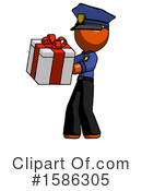 Orange Design Mascot Clipart #1586305 by Leo Blanchette
