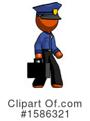 Orange Design Mascot Clipart #1586321 by Leo Blanchette