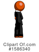 Orange Design Mascot Clipart #1586340 by Leo Blanchette