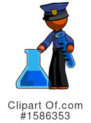 Orange Design Mascot Clipart #1586353 by Leo Blanchette