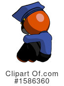 Orange Design Mascot Clipart #1586360 by Leo Blanchette