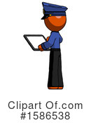 Orange Design Mascot Clipart #1586538 by Leo Blanchette