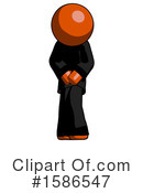 Orange Design Mascot Clipart #1586547 by Leo Blanchette