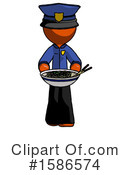 Orange Design Mascot Clipart #1586574 by Leo Blanchette