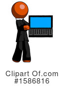Orange Design Mascot Clipart #1586816 by Leo Blanchette