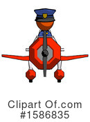 Orange Design Mascot Clipart #1586835 by Leo Blanchette
