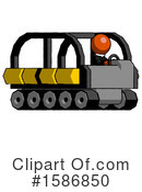 Orange Design Mascot Clipart #1586850 by Leo Blanchette