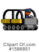 Orange Design Mascot Clipart #1586851 by Leo Blanchette