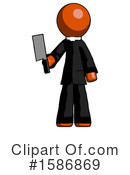 Orange Design Mascot Clipart #1586869 by Leo Blanchette