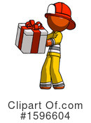 Orange Design Mascot Clipart #1596604 by Leo Blanchette