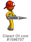 Orange Design Mascot Clipart #1596707 by Leo Blanchette