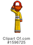 Orange Design Mascot Clipart #1596725 by Leo Blanchette