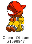 Orange Design Mascot Clipart #1596847 by Leo Blanchette