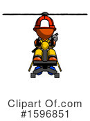 Orange Design Mascot Clipart #1596851 by Leo Blanchette