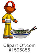 Orange Design Mascot Clipart #1596855 by Leo Blanchette