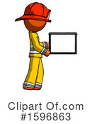 Orange Design Mascot Clipart #1596863 by Leo Blanchette