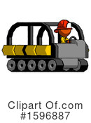 Orange Design Mascot Clipart #1596887 by Leo Blanchette