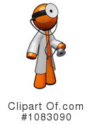 Orange Man Clipart #1083090 by Leo Blanchette