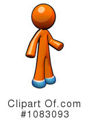 Orange Man Clipart #1083093 by Leo Blanchette