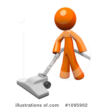 Carpet Cleaner Clipart #1095902 by Leo Blanchette