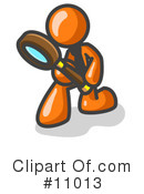 Orange Man Clipart #11013 by Leo Blanchette