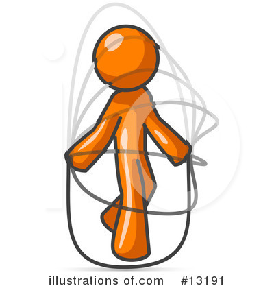 Jumping Rope Clipart #13191 by Leo Blanchette