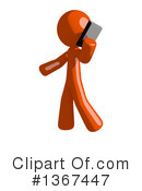 Orange Man Clipart #1367447 by Leo Blanchette