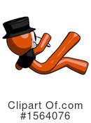 Orange Man Clipart #1564076 by Leo Blanchette