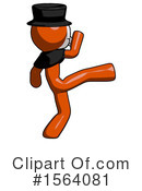 Orange Man Clipart #1564081 by Leo Blanchette