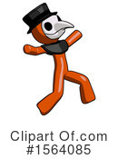 Orange Man Clipart #1564085 by Leo Blanchette