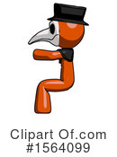 Orange Man Clipart #1564099 by Leo Blanchette