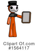 Orange Man Clipart #1564117 by Leo Blanchette