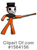Orange Man Clipart #1564156 by Leo Blanchette