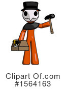 Orange Man Clipart #1564163 by Leo Blanchette