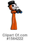 Orange Man Clipart #1564222 by Leo Blanchette